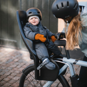 Siège-vélo enfant arrière sur cadre Yepp 2 Maxi "Fennel Tan" (9 mois-6 ans) Thule
