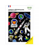 Stickers réflechissants pour vélo "Espace"